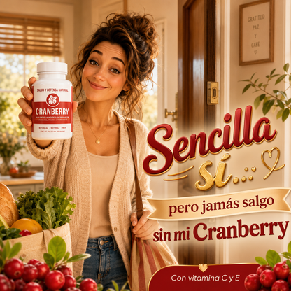 CRANBERRY X2 + Vitaminas C y E | Pack X2 para 30 días