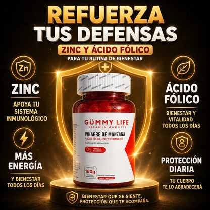 GUMMY LIFE VINAGRE DE MANZANA