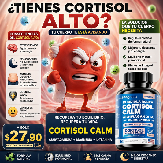 CORTISOL CALM CON ASHWAGANDHA