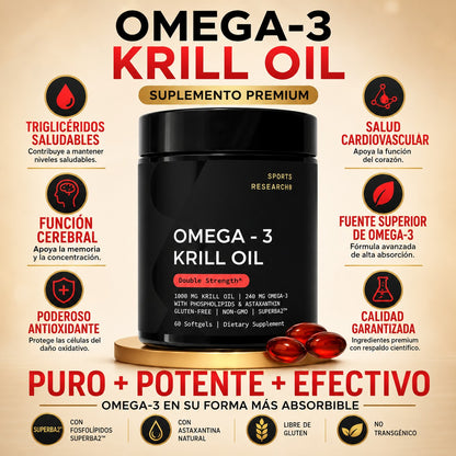 🦐 KRILL OIL DOBLE POTENCIA