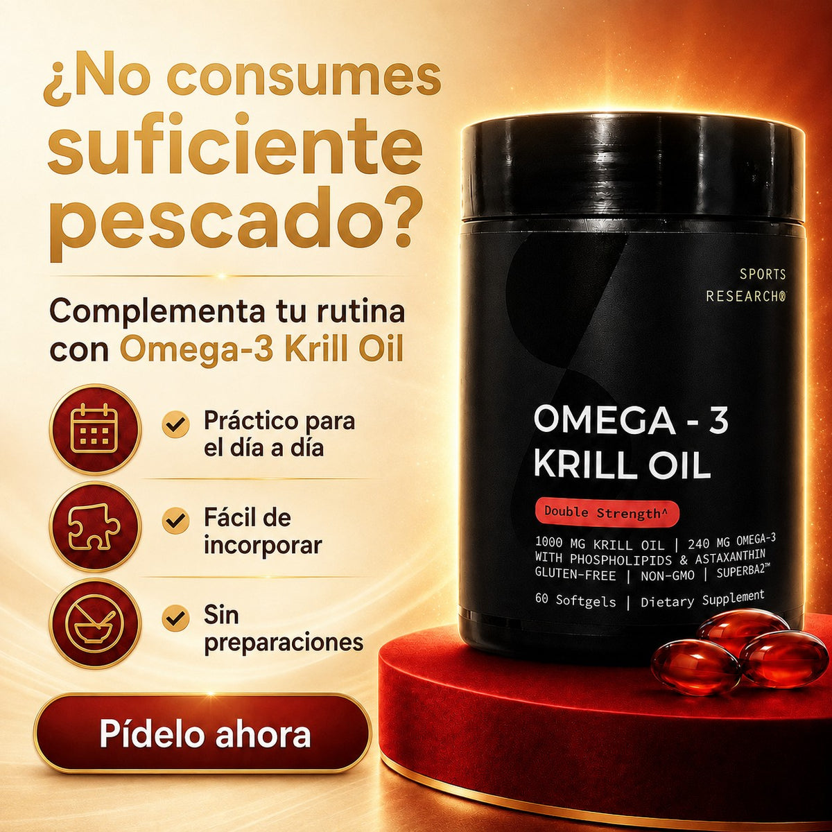 🦐 KRILL OIL DOBLE POTENCIA